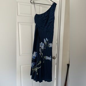 Abercrombie & Fitch Dark Blue Floral Maxi Dress